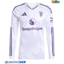 Maglie da calcio Manchester United Seconda Maglia 2025-26 Manica Lunga